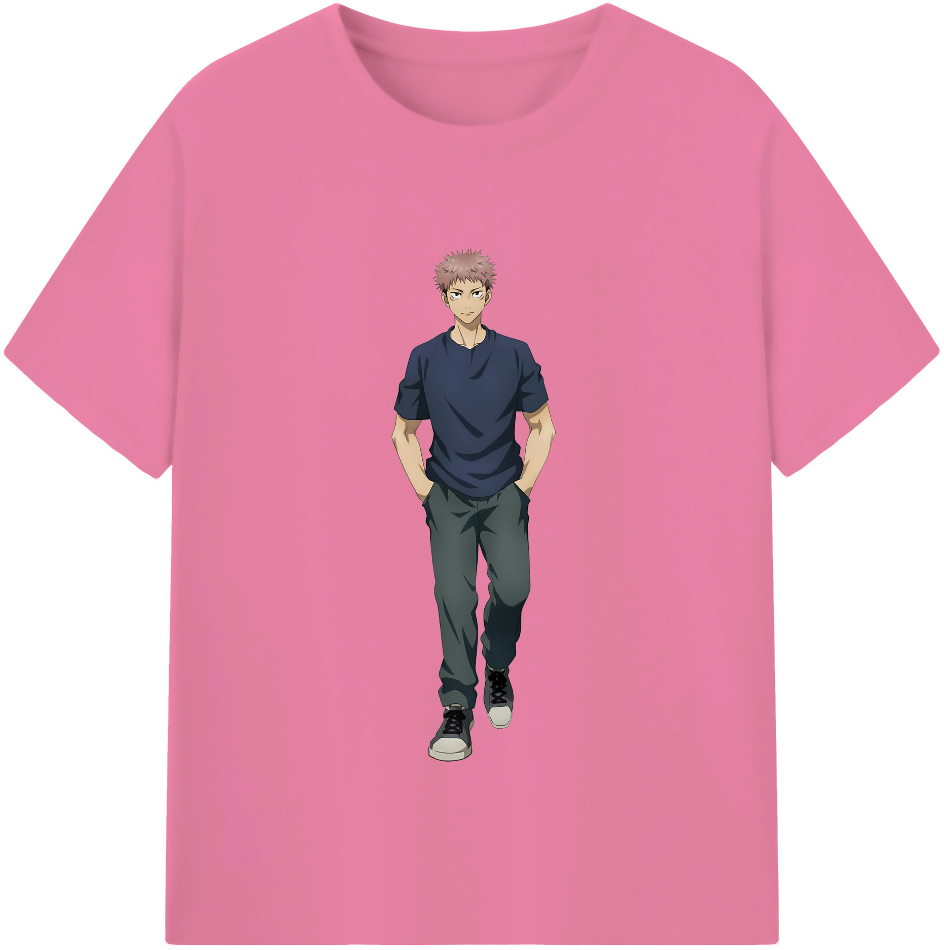 （画像用） 呪術廻戦 Jujutsu Kaisen 綿100％半袖Tシャツ（フロントプリント）